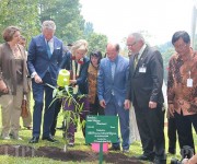 Kunjungan Putri Astrid dari Kerajaan Belgia ke Kebun Raya Bogor LIPI